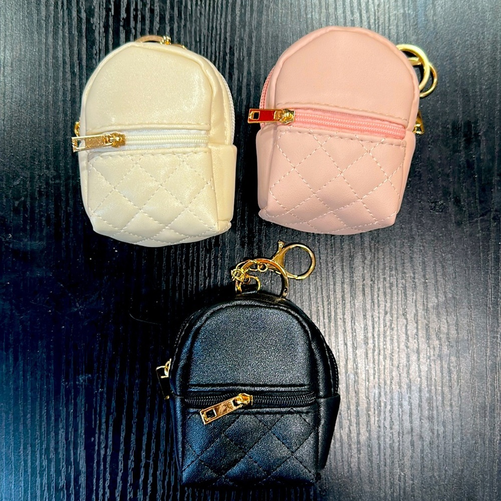 Stylish mini backpack - Multiple Colors lap stick, inhaler, key fob, id - Picture 1 of 7